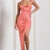 Risk It All | Coral Cami Cowl Neck Asymmetric Hem Midi Dress -ENY Clothing Shop CC CL126039023 RiskItAllCoralCamiCowlNeckAsymmetricHemDress4