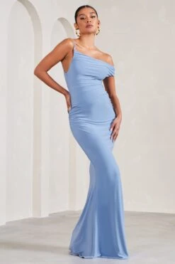 My Wish | Cornflower Blue Strappy Asymmetric Maternity Maxi Dress 12 My Wish | Cornflower Blue Strappy Asymmetric Maternity Maxi Dress -ENY Clothing Shop WB CL129570115 MyWishCornflowerBlueStrappyAsymmetricMaternityMaxiDress4