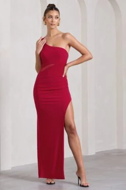My Night | Red Asymmetric Sleeveless Cut-Out Split Maxi Dress 10 My Night | Red Asymmetric Sleeveless Cut-Out Split Maxi Dress -ENY Clothing Shop WB CL130014004 MyNightRedAsymmetricSleevelessCut OutSplitMaxiDress2