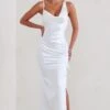 Belonging | White Ruched Cowl Maxi Dress 1 Belonging | White Ruched Cowl Maxi Dress -ENY Clothing Shop WB HR CL126539 Belonging WhiteRuchedCowlMaxiDress0 298acd9e ef83 462c 9160 64ca54f9bc0e